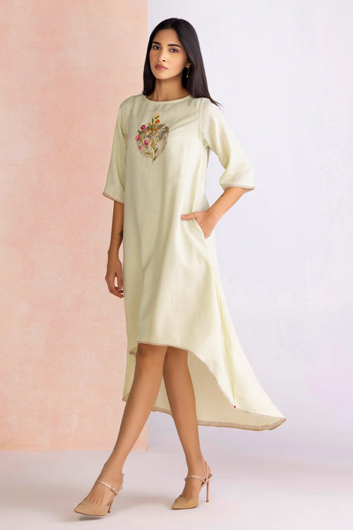 Floral Moon Lane Green Dress