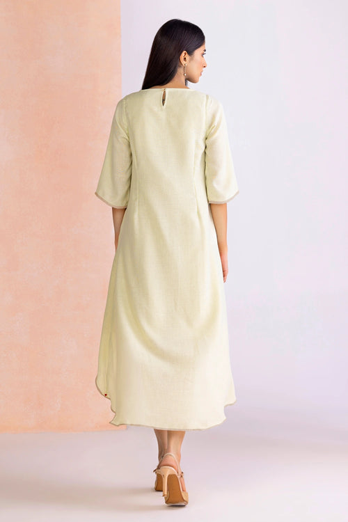 Floral Moon Lane Green Dress