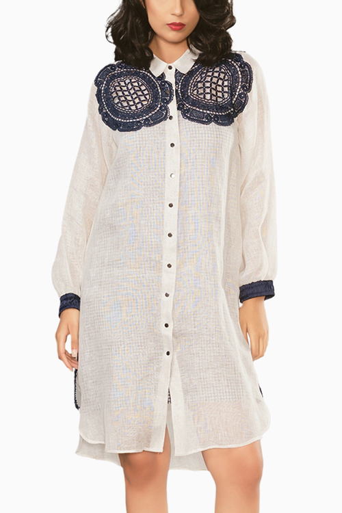 Flora Cream Dress