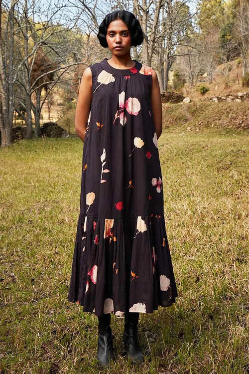 Abstract Bouquet Dress