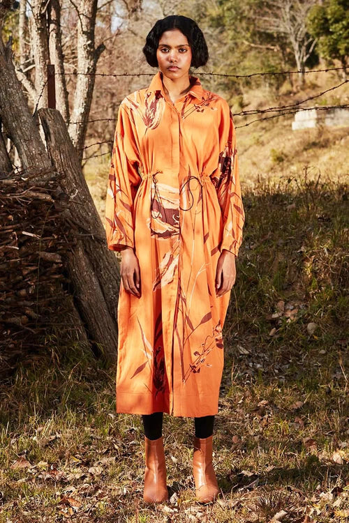 Saffron Parkha Dress