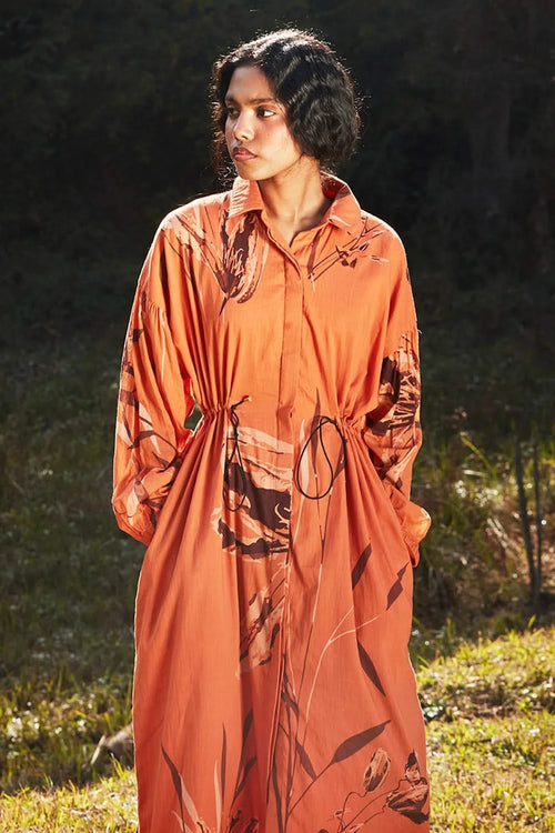 Saffron Parkha Dress