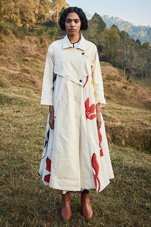 Icebound Trench Coat