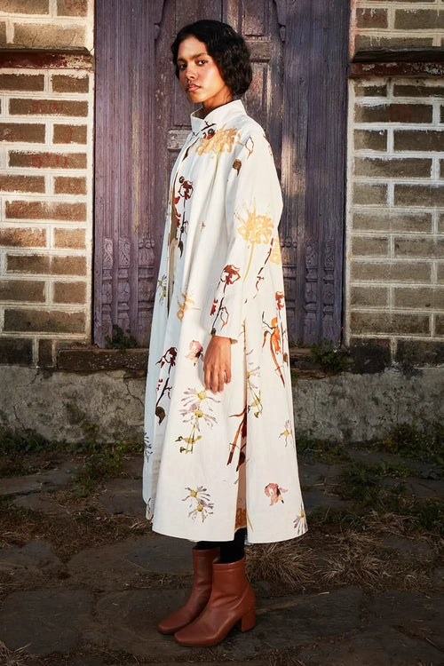 Snowcap Trench Dress