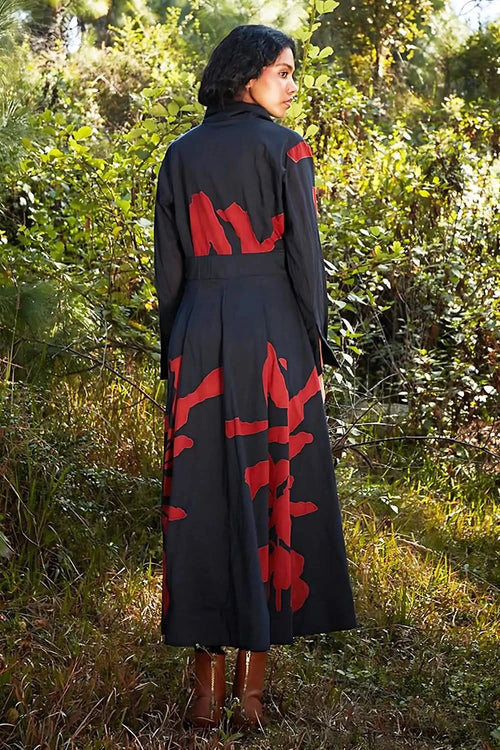 Black Woods Dress