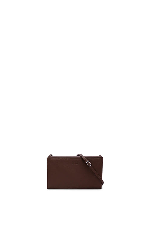 Frida Pebble Cacao Accordion Bag