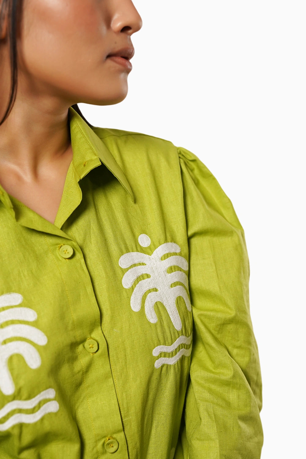 Green Palm Drift Shirt