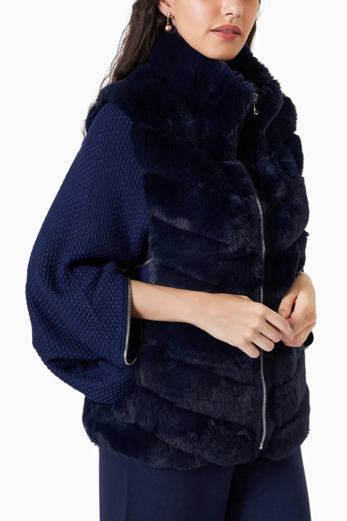 Princess Navy Blue Cape