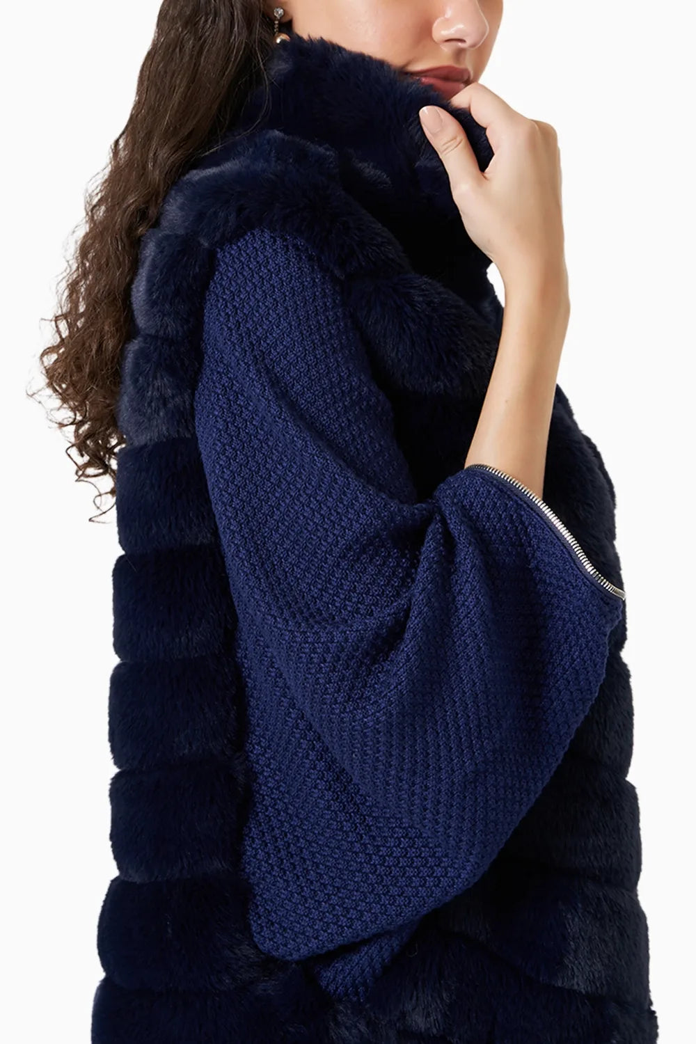 Princess Navy Blue Cape