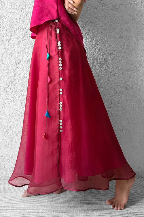 Maroon Fairy Skirt