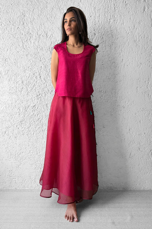 Maroon Fairy Skirt