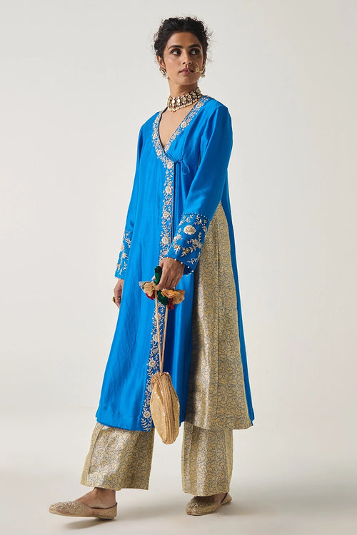 Falak Neelambari Kurta Set