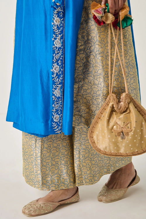 Falak Neelambari Kurta Set