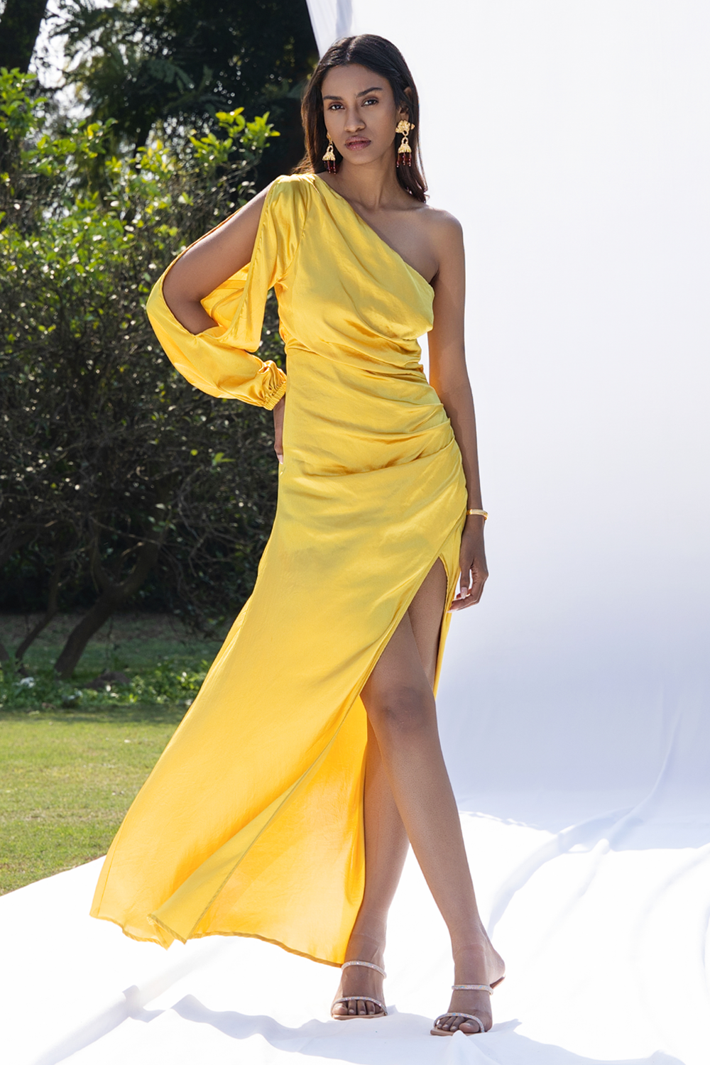 Fiesta Saffron Yellow Dress