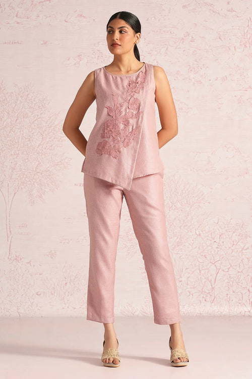 Floral shadows Blush Angle Co-ord