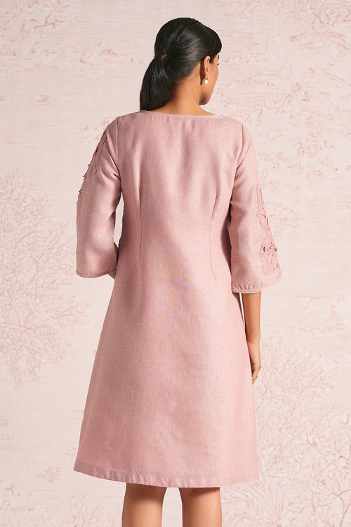 Floral Shadows Blush Jenny Dress