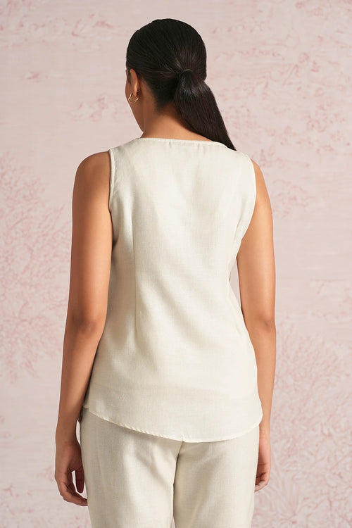 Floral shadows Off White Angle Co-ord