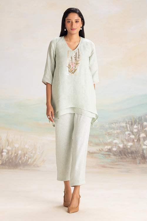 Flute Pipes Singapore Sling Blue Co-ord Set
