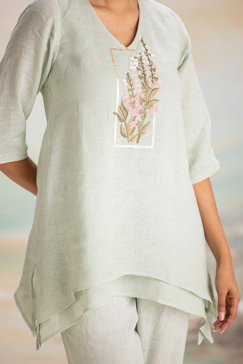 Flute Pipes Singapore Sling Blue Co-ord Set
