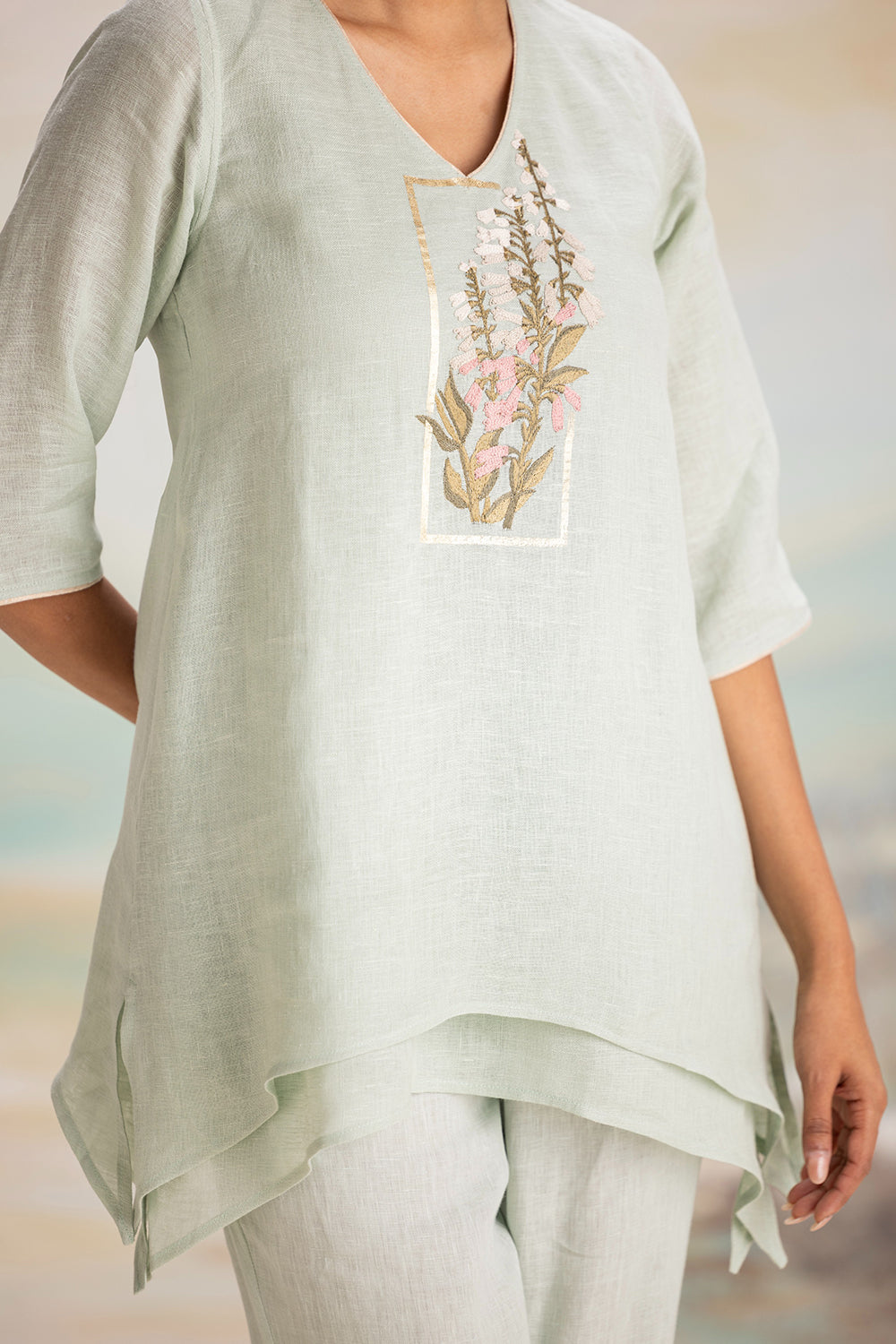 Flute Pipes Singapore Sling Blue Co-Ord Set