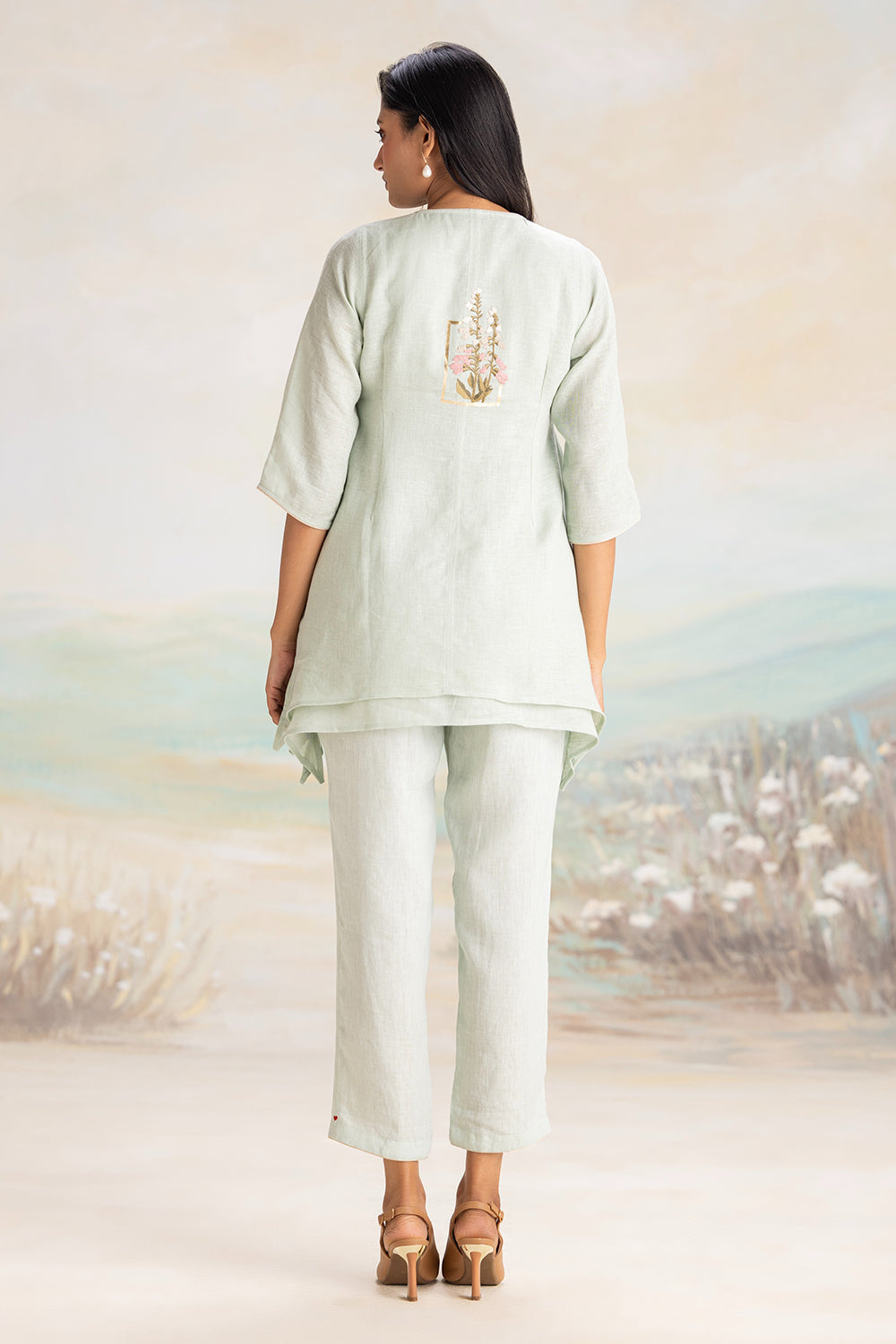 Flute Pipes Singapore Sling Blue Co-Ord Set