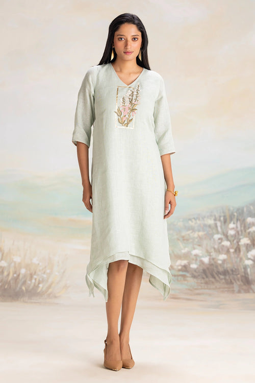 Blue Flute Pipes Singapore Sling Dress