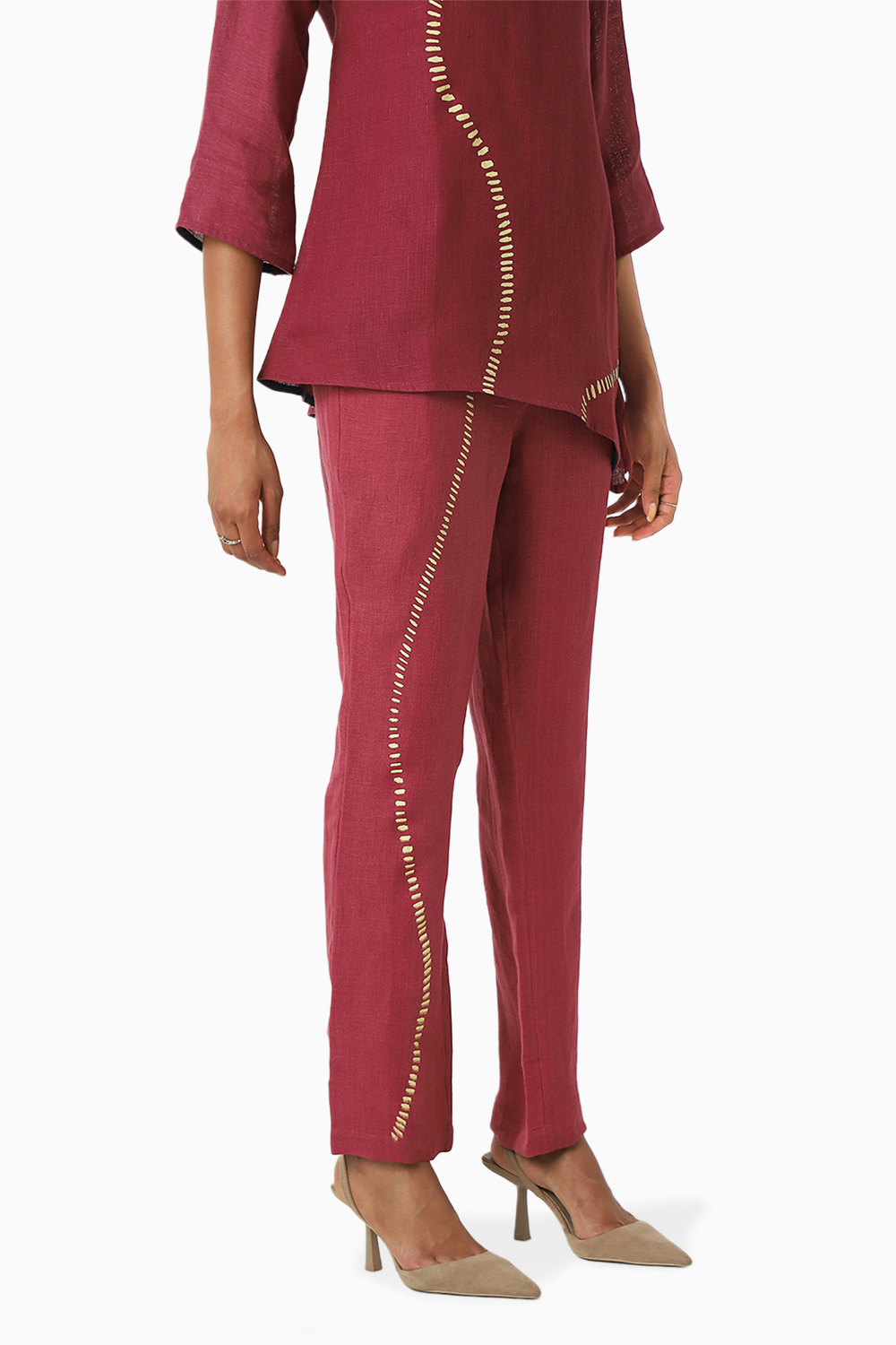 Wine Forest Land Wiggle Top and Pant