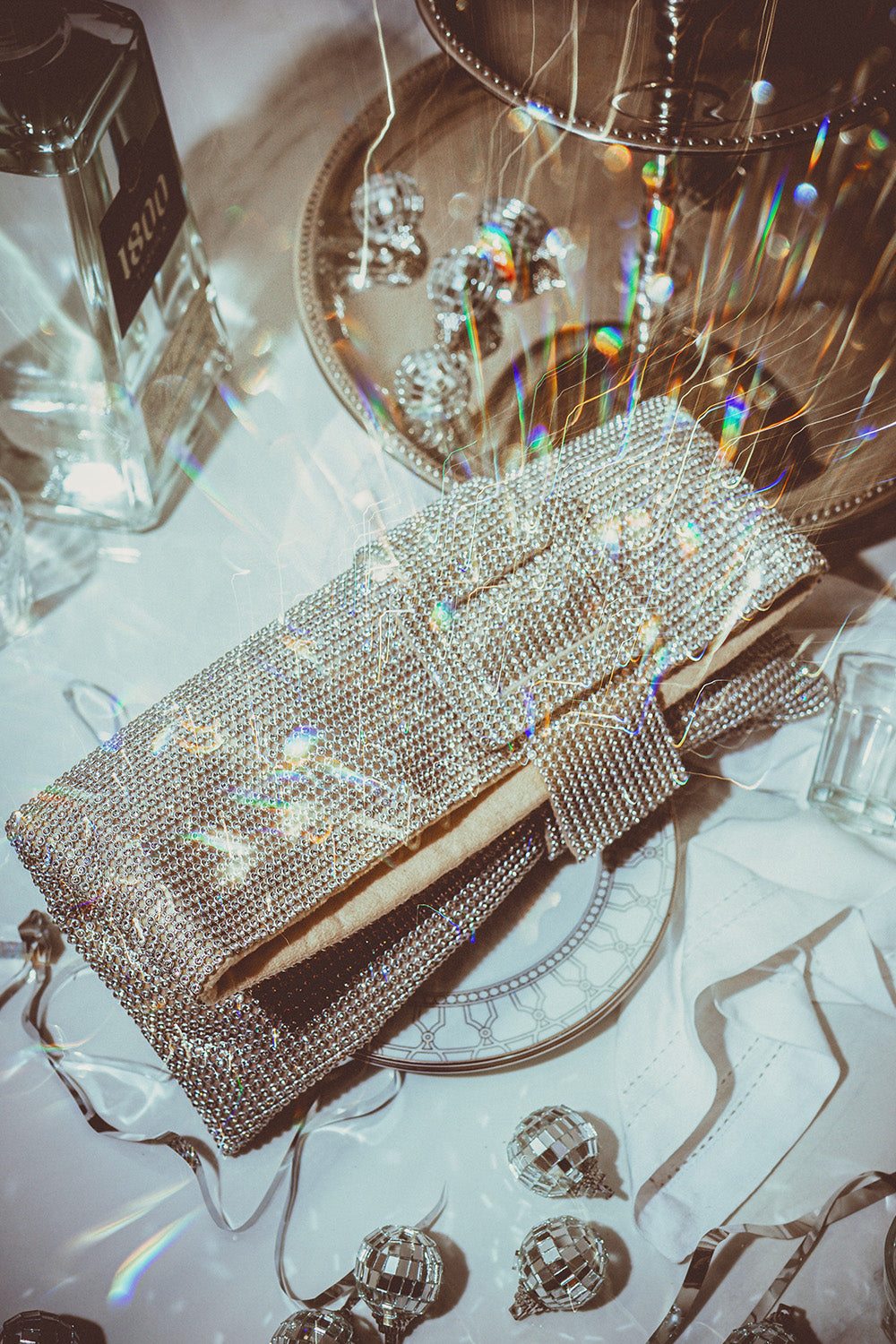 Zooni Sparkle Clutch