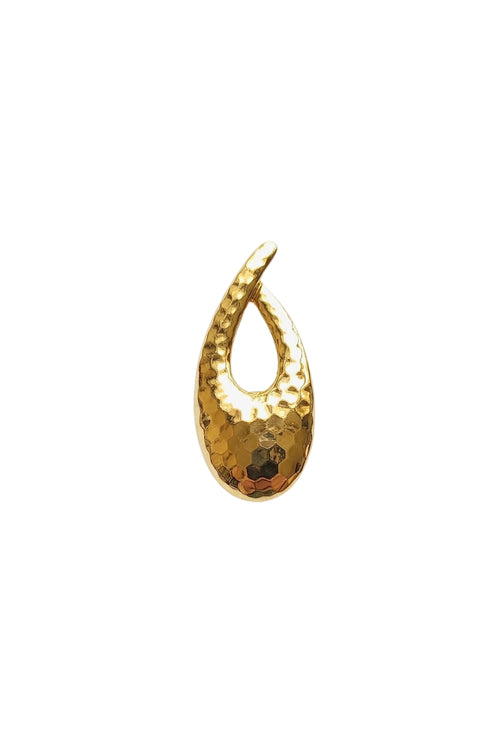 Gold Loop Brooch