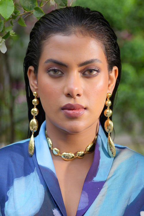 Goldart Statement Earrings