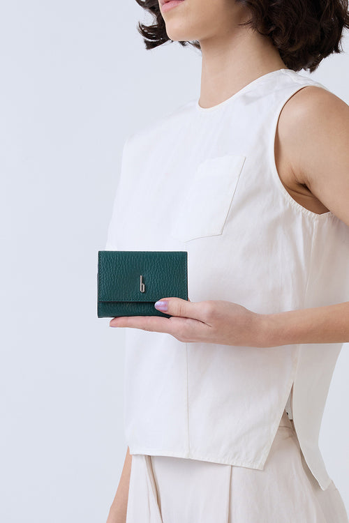 Ginni Pebble Avocado Wallet