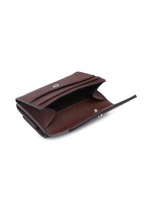 Ginni Pebble Bordeaux Wallet