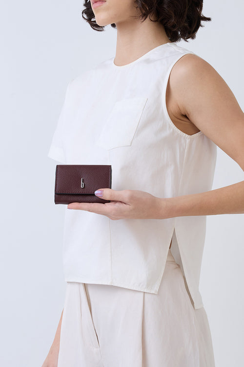 Ginni Pebble Bordeaux Wallet