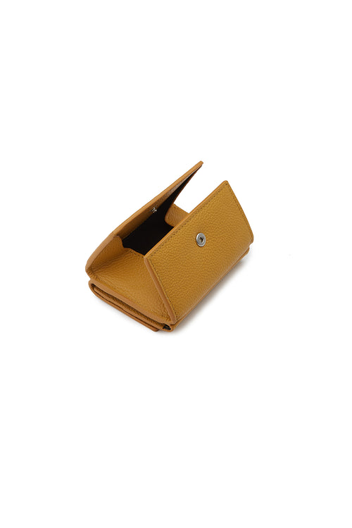 Ginni Pebble Mustard Wallet