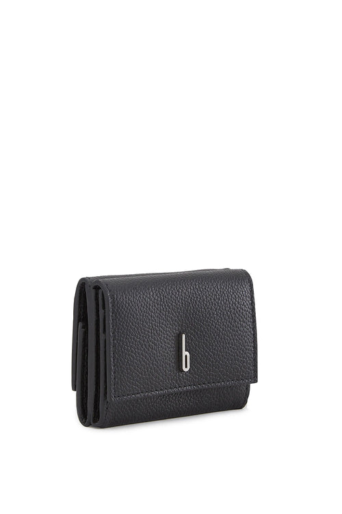 Ginni Pebble Black Wallet