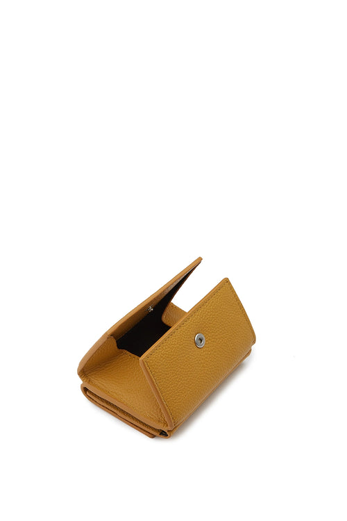 Ginni Pebble Mustard Wallet