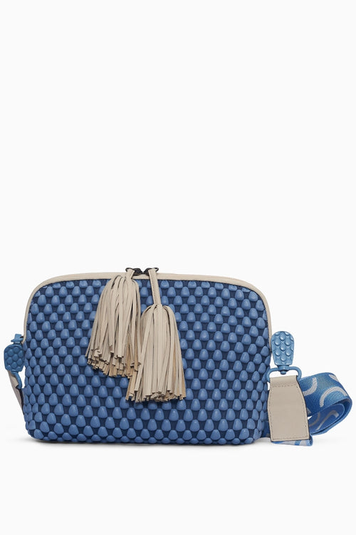 Gizmo Nastro Sky Blue & Cream Beige Large Bag