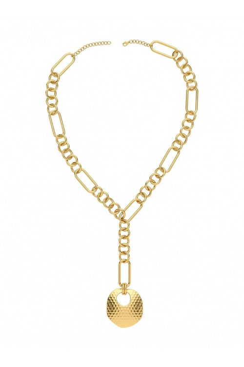 Soul in Gold Lariat Necklace