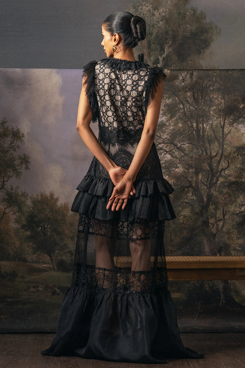Midnight Meadow Dress
