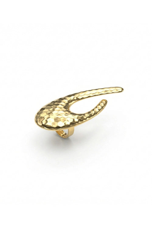 Gold Loop Ring