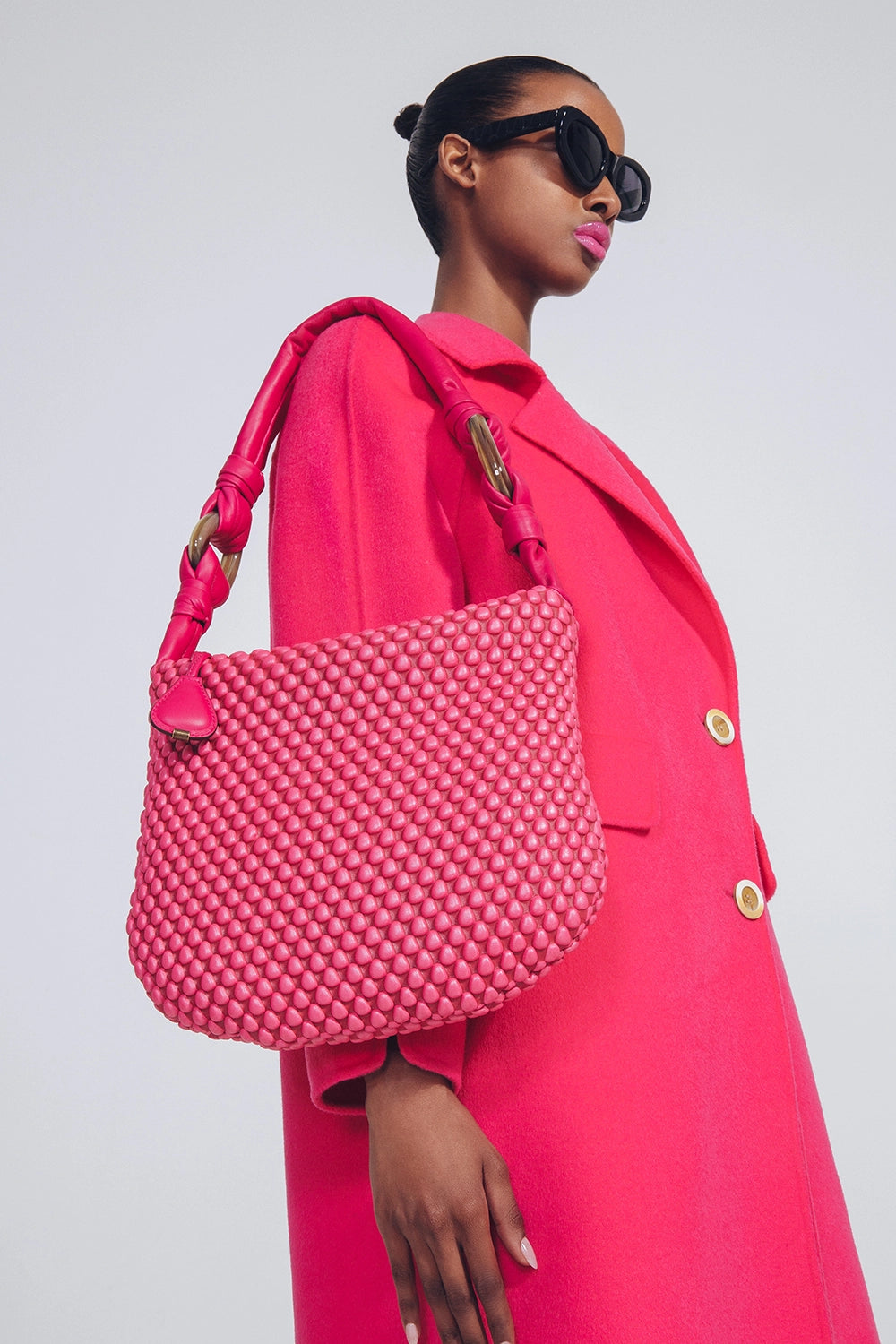 Grace Neon Pink Cyclamen Bag
