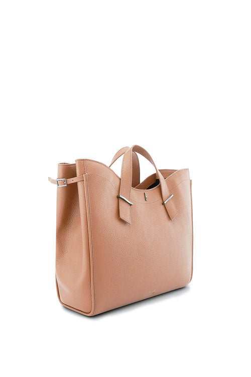 Greta Pebble Clay Tote Bag