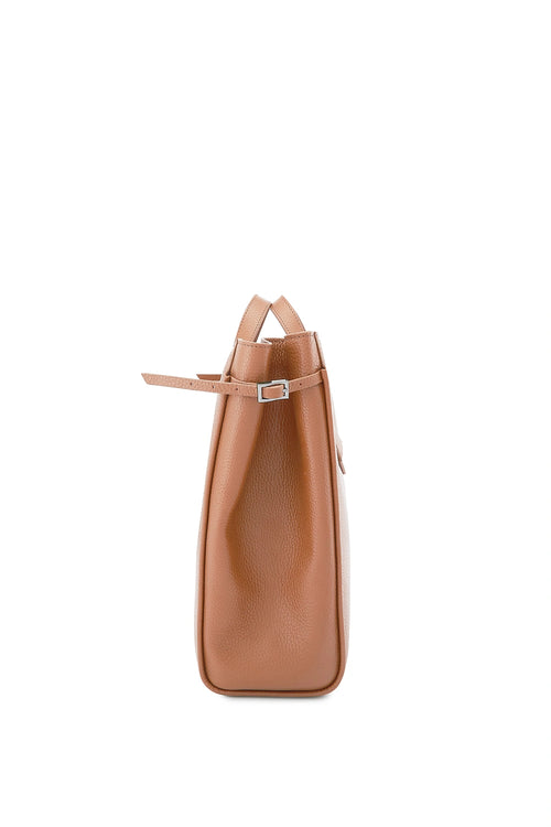 Greta Pebble Clay Tote Bag