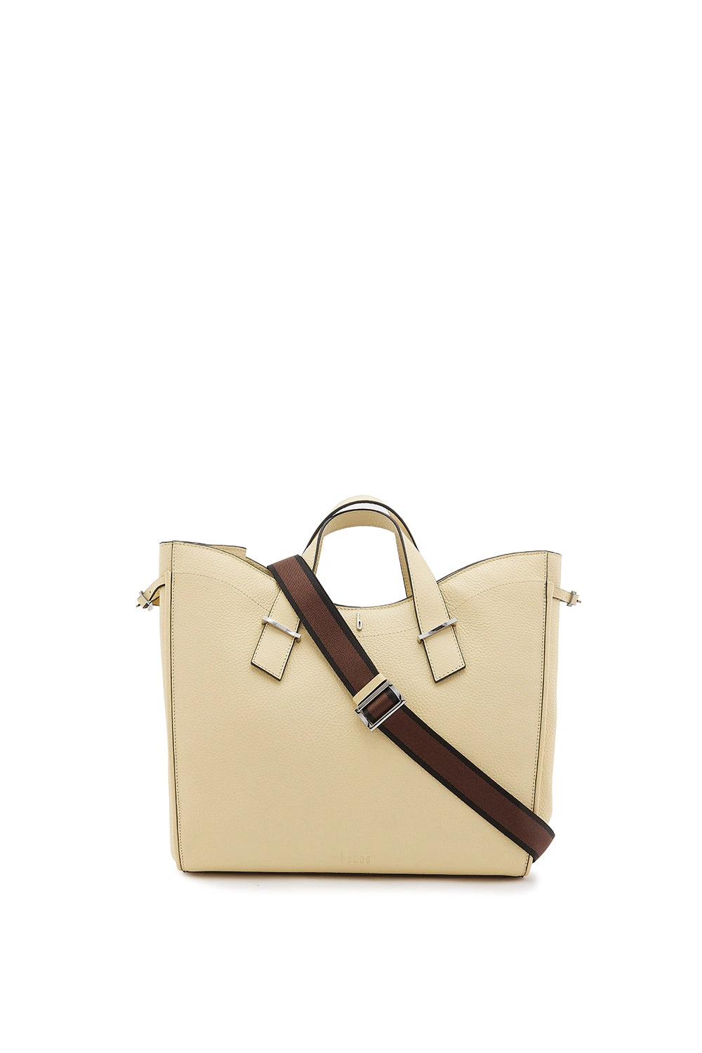 Greta Pebble Buttercream Tote Bag