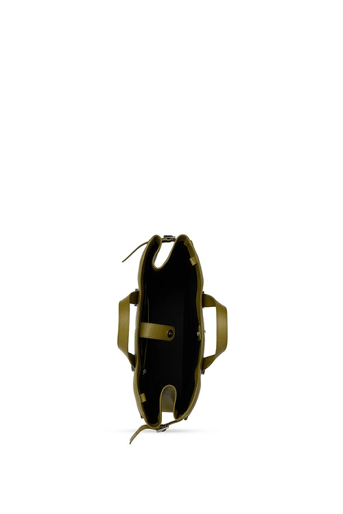 Greta Pebble Olive Tote Bag