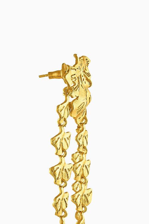 Gulabo Lotus Earrings