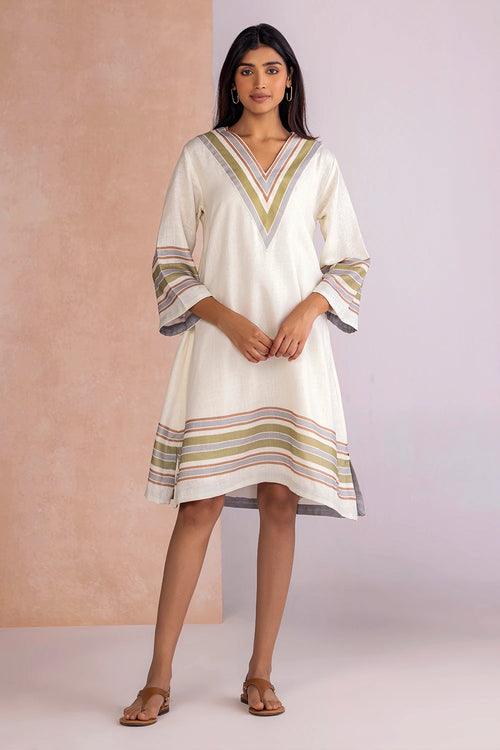 Stripe Drama Earth Gypsy Dress