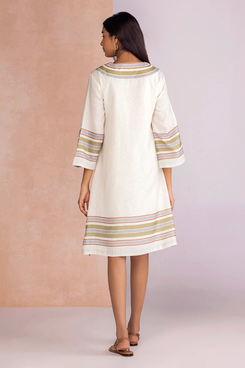 Stripe Drama Earth Gypsy Dress