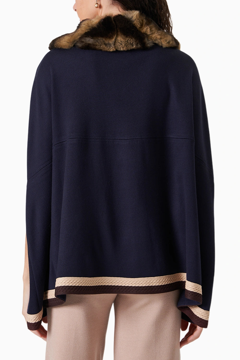 Giselle Navy Blue Cape