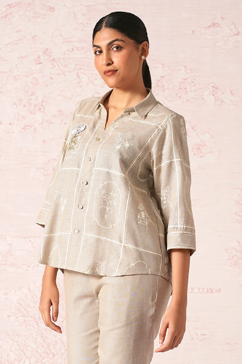 Garden Gallery Natural Ava Shirt